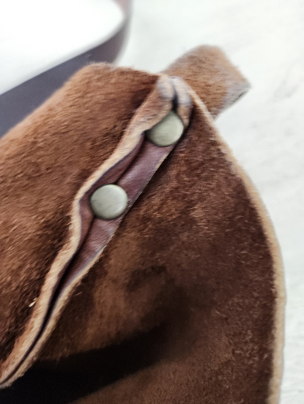 Leather Bag Raw Handmade - Picture 9 of 13